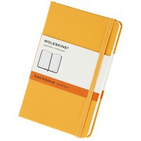 Записная книжка Moleskine Classic (в линейку), Pocket (9х14 см), оранжевый
