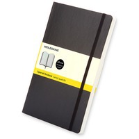 Фото Записная книжка Moleskine Classic Soft (в клетку), Large (13х21см), черный