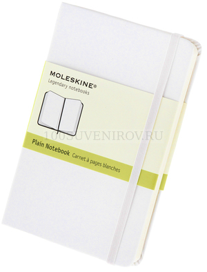 Фото Записная книжка Moleskine Classic  (нелинованный), Pocket (9х14 см), белый