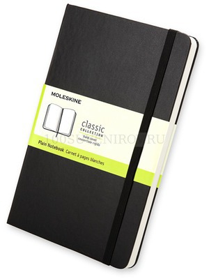 Фото Записная книжка Moleskine Classic  (нелинованный), Pocket (9х14 см), черный