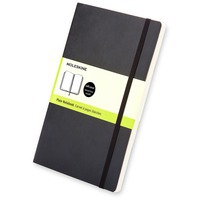 Фотография Записная книжка Moleskine Classic Soft (нелинованный), Pocket (9х14 см), черный
