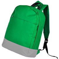 Рюкзак "URBAN",  зеленый/серый, 39х29х12 cм, полиестер 600D,  шелкография