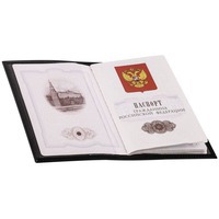 Обложка для паспорта Twill, черный и мультитул брелок