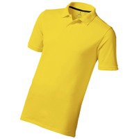 Изображение Рубашка поло Calgary мужская, желтый, дорогой бренд Elevate