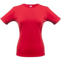 Картинка Футболка женская T-bolka Stretch Lady, красная XL
