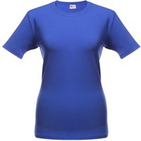 Футболка женская T-bolka Stretch Lady, ярко-синяя (royal) XL