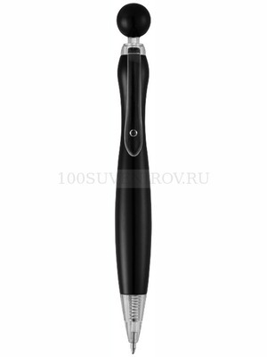 Фото Шариковая ручка Naples (черный, прозрачный)