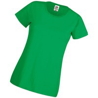 Футболка женская "Original T", зеленый_XL, 100% хлопок, 145 г/м2