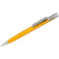 CODEX, ручка шариковая, желтый, металл