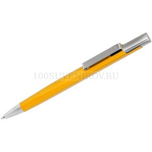 Фото CODEX, ручка шариковая, желтый, металл