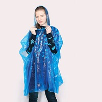 Дождевик Promo; синий; универсальный размер, D=6,3 см; полиэтилен, пластик и плащ дождевик полиэтиленовый