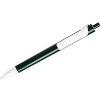 FORTE, ручка шариковая, темно-зеленый/белый, пластик