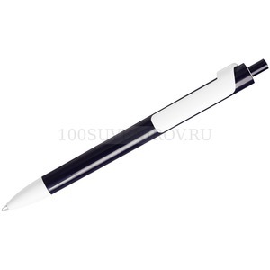 Фото FORTE, ручка шариковая, синий/белый, пластик
