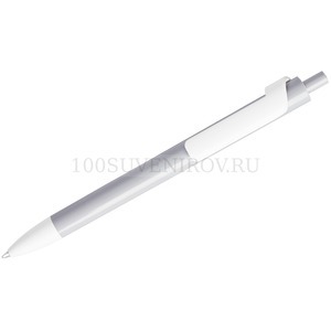 Фото FORTE, ручка шариковая, серый/белый, пластик