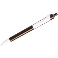Фотография FORTE, ручка шариковая, шоколадный/белый, пластик