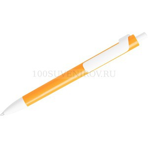 Фото FORTE NEON, ручка шариковая, неоновый желтый/белый, пластик