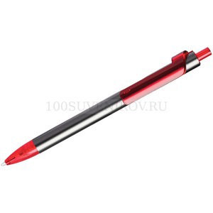 Фото PIANO, ручка шариковая, графит/красный, металл/пластик