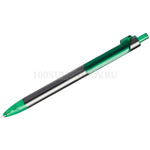 Фото PIANO, ручка шариковая, графит/зеленый, металл/пластик
