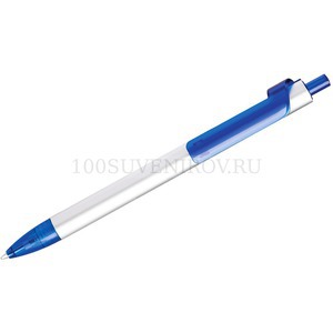 Фото PIANO, ручка шариковая, серебристый/синий, металл/пластик
