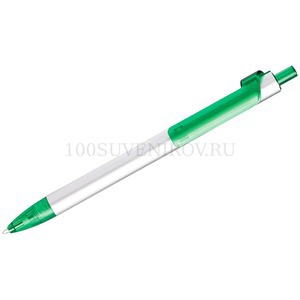 Фото PIANO, ручка шариковая, серебристый/зеленый, металл/пластик