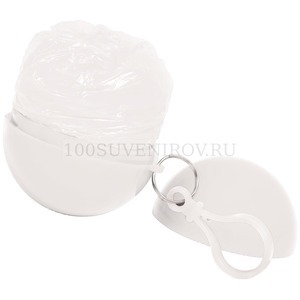 Фото Дождевик "Promo"; белый; универсальный размер, D=6,3 см; полиэтилен, пластик