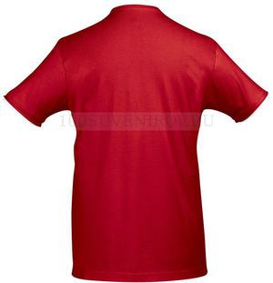 Фото Футболка мужская MADISON 170, красная с белым «Sols» (красный, белый) M—XXL см