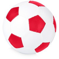 Мяч футбольный, размер 5, красный/белый