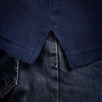 Фотография Рубашка поло Virma Stripes, темно-синяя L, мировой бренд Unit