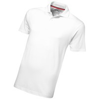 Фотка Рубашка поло Advantage мужская, белый, мировой бренд Слазенгер