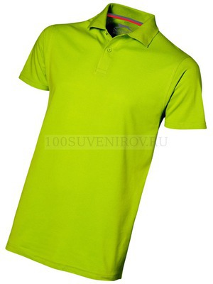 Фото Рубашка поло "Advantage" мужская, зеленое яблоко «Slazenger», M