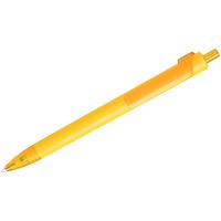 FORTE SOFT, ручка шариковая, желтый, пластик, покрытие soft