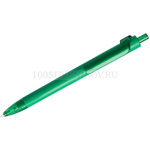 Фото FORTE SOFT, ручка шариковая, зеленый, пластик, покрытие soft