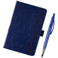 Набор Idea (блокнот и ручка), синий