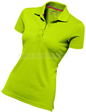 Фото Рубашка поло "Advantage" женская, зеленое яблоко «Slazenger»