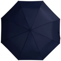 Маленький зонт складной Unit Basic, темно-синий