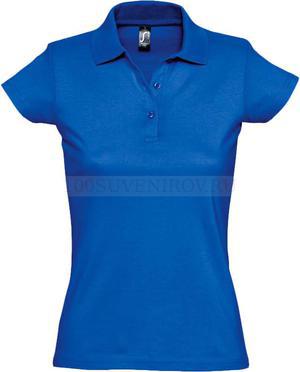 Фото Рубашка поло женская Prescott women 170, ярко-синяя (royal) L «Sols»