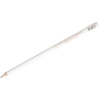 Акварельный карандаш простой, белый