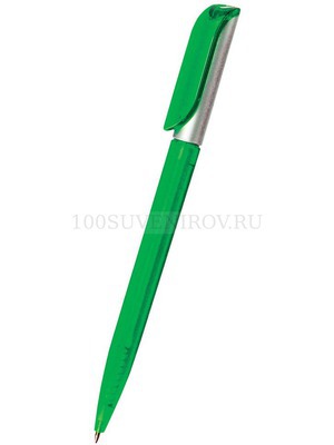 Фото Ручка шариковая "Арлекин", зеленая (зеленый, серебристый)