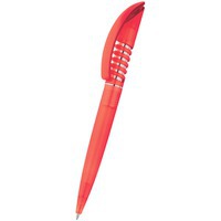 Автоматическая ручка шариковая Серпантин, красная