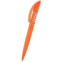 Ручка шариковая "Серпантин", оранжевая