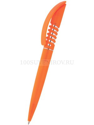 Фото Ручка шариковая "Серпантин", оранжевая (оранжевый)