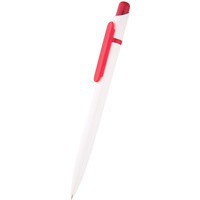 Ручка шариковая "Этюд", белая/красная