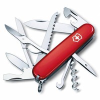 Офицерский нож Huntsman 91, красный и нож раскладной