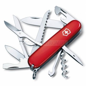 Фото Офицерский нож Huntsman 91, красный «Victorinox»