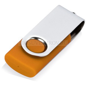 Фото Оранжевая Флеш-карта из пластика USB 2.0 16 Gb