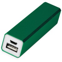 Картинка Портативное зарядное устройство Брадуэлл, 2200 mAh, зеленый