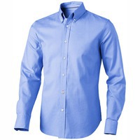 Рубашка "Vaillant" мужская с длинным рукавом, голубой, L