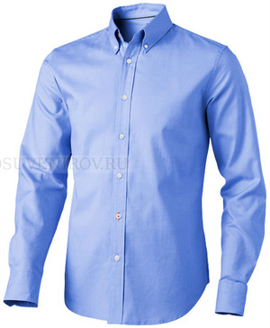 Фото Рубашка "Vaillant" мужская с длинным рукавом, голубой «Elevate», L