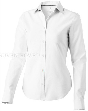 Фото Рубашка "Vaillant" женская с длинным рукавом, белый «Elevate», S