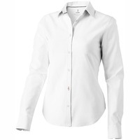 Картинка Рубашка Vaillant женская с длинным рукавом, белый, люксовый бренд Elevate